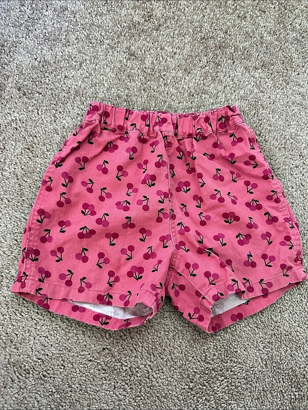 Uniqlo Cherry Print Shorts Baby 18-24M Like New